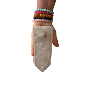 Clear Quartz Master Healer Tower: Channeling Universal Energy