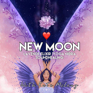Fully Booked New Moon - Lavender, Yoga Nidra & SoundHealing with Kate McLeay lo