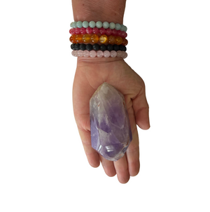 Double Pointed Amethyst Crystal: Your Guardian of Protection, Meditation, and Calm